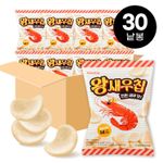 [Wefun] Snack24 King Shrimp Chips 25g × 30-Pack – Premium Large Snack Box with Rich Shrimp Flavor & Crispy Crunch