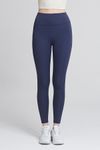[Ultimate] CLWP9100 Fresh One Mile Leggings Navy, Yoga Pants, Workout Pants For Women _ Made in KOREA
