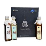 [Donggang Maru] Yeongwol Nonghyup Jin (眞) Premium Gift Set No.2 _A set of sesame oil, perilla oil, and roasted sesame seeds that delivers a rich, fresh flavor to the very last drop – Made in Korea