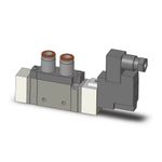 SMC SY7120-5DZ-C8 valve-ROAS MRO, sgl sol, body pt, din