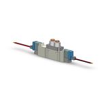SMC SY5520-5LZ-C6 valve-ROAS MRO, dbl sol, body pt (dc)