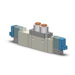 SMC SY5320-5LOZ-C4 valve-ROAS MRO, dbl sol, body pt