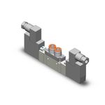 SMC SY5220-5DZ-C8 valve-ROAS MRO, dbl sol, body pt, din
