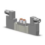 SMC SY5220-5DZ-C4 valve-ROAS MRO, dbl sol, body pt, din