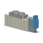 SMC SY5120-5MOZ-01 valve-ROAS MRO, sgl sol, body pt (dc)