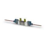 SMC SY3320-5LZ-M5-F2 valve-ROAS MRO, dbl sol, body pt (dc)