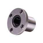 THK_LMF50UU Round Flanged Linear Ball Bearing - Single, LFM Series