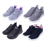 [DONGHO] U7 DM801 Sneakers Pink Purple _ Walking Running Trekking Hiking Shoes Woman Fashion Sneakers