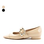 [KUHEE] Flat_2334K 2cm_ Flat Shoes for women with Comfort, Girl's Fashion Shoes, Soft Slip on, Handmade, Cowhide _ Made in Korea