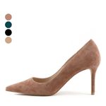 [KUHEE] Pumps_9318K 8cm _ Pumps Women's shoes with Comfort, High heels, Wedding, Party shoes, Handmade, Sheepskin leather(Suede), Cowhide(Patent) _ Made in Korea