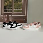 [GIRLS GOOB] Toddler Boys and Girls Sneakers Low Top Adjustable Strap Canvas Tennis Shoes for Kids - Made In KOREA