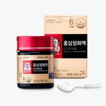 Jung Kwan Jang Red Ginseng Extract 100g x 1 bottle, 6-year-old red ginseng, chaga mushroom, gift paper bag - Made in KOREA