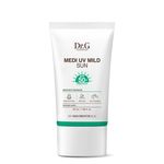 Dr.G Medi UV Mild Sun 50ml, Daily Sunscreen, Clean Beauty, UV protection, Zinc Cicada Sunscreen, Cica Soothing Solution - Made in Korea.