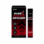 ChunhoNcare Boost Up L-Arginine 6000 Liquid Stick | 6,000 mg High-Strength Fermented Arginine + Taurine, Zinc & Black Maca | 15 Sticks _ Made in KOREA