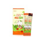 [HAMSOA] Popo Vegetable Jelly 15g x 14 Packs, Snacks for Infants, 133 Kinds of Vegetables, Mushrooms, Seaweed, Fruits Children's Snacks - Made in KOREA