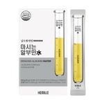 KIMSOHYEONG Drinking Albumin 19000mg High Protein Liquid Supplement with Fermented Deer Antler 20g x 15 Packets _ Made in Korea