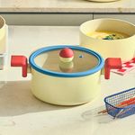 [NEOFLAM] Aluminum Cookware Danish 20cm Stock Pot-Full Induction ceramic-Made in Korea