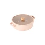 [Neoflam] FIKA OBJET Mini Peach 22cm Shallow Pot _ Stylish and Eco-Friendly Premium Cookware  _Made in Korea
