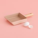 [Neoflam] FIKA OBJET Mini Peach 15cm Egg Roll Pan _ Stylish and Eco-Friendly Premium Cookware  _Made in Korea