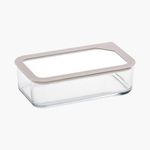 [NEOFLAM] FIKA ONE Glass Modular Airtight Container Rectangular 1,600ml – A Practical and Eco-Friendly Kitchen Essential