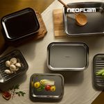 NEOFLAM 304 Stainless Steel Tray Set 11P — A Hygienic & Practical All-in-One Kitchen Tray Set