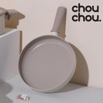 NEOFLAM Chouchou IH Full Induction Frypan 24cm– Premium Ceramic Cookware with Cute Design & Full Induction Performance _ Made in Korea