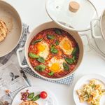 NEOFLAM  FIKA IH 22cm Casserole Pot – Scandinavian-Inspired Emotional Design & Healthy Ceramic Cookware _ Made in Korea