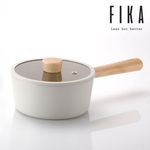 NEOFLAM Fika 18cm Saucepan _ Swedish-Inspired Design & Healthy Ceramic Cookware _ Made in Korea