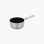 NEOFLAM EDGE Stainless Steel IH Milk Pan 18cm – Blue_ Healthy Ceramic-Coated Stainless Steel Sauce & Milk Pan 