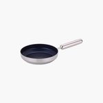 NEOFLAM EDGE Stainless Steel IH Frying Pan 20cm – Blue _ Non-Stick Etched Stainless Steel Fry Pan for Induction Cooking