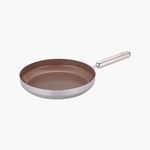 NEOFLAM EDGE Pan Intelli Mosaic IH 28cm Frying Pan _ Brown  _ Premium Stainless Steel & Ceramic Induction Pan
