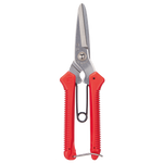 [HWASHIN] Multi-purpose Scissors P-300(190MM), Carbon Tool Steel SK-5, Electroless Nickel Plating, 3 Colors (Red, Blue, Yellow Random Shipping) - Made in Korea