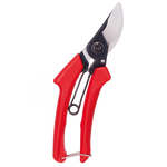 [HWASHIN] Pruning Shears S-200 (195MM) Carbon Tool Steel SK-5, Colored to Prevent Corrosion, Soft Plastic Handle - Made in Korea