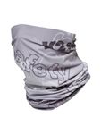 K2 Safety All-in-One Ice Multi Scarf - Unisex, UV Protection, Cooling Fabric (Light Grey)