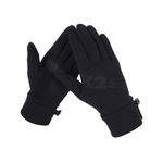 K2 Safety Polartec® Gloves - Power Stretch, Excellent Grip, Breathable (Black)