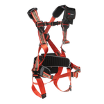 K2 Safety Industrial Full Body Harness KB-9201Y with Elastic Double Lanyard