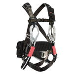 K2 Safety Industrial Full Body Harness KB-9203Y with Integrated Double Lanyard