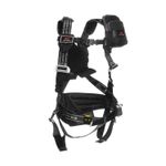 K2 Safety Industrial Full Body Harness KB-9501 with Auto-Reel Lanyard