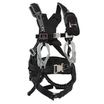 K2 Safety Industrial Full Body Harness KB-9502(Y) with Elastic Lanyard – Made in Korea
