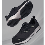 K2 Safety Tactical Work Boots K2-106BK (Black) – BOA Fit, Cordura Mesh, Lightweight & Durable