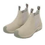 K2 Safety Ultra-Lightweight Chelsea Work Boots K2-118BE (Beige) – Slip-On Ankle Safety Shoes with Composite Toe & Anti-Slip Sole