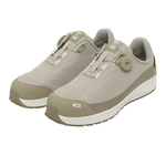 K2 Safety Ultra-Lightweight Work Shoes LT-121BE (Begie) – BOA Fit System, Cordura Mesh, Composite Toe, Anti-Slip