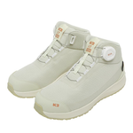 K2 Safety Women's Ultra-Lightweight Work Shoes LT-122LB (Light Beige) – BOA Fit System, Cordura Mesh, Composite Toe, Anti-Slip