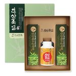 [INSAN BAMBOO SALT] 3x Roasted Bamboo Salt Powder + Bamboo Salt Toothpaste Gift Set – Premium Alkaline Health Salt & Oral Care _ Made in Korea