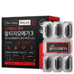 [PALEO] Dr's Note Red Yeast Rice rTG Omega3 60Capsules-EPA DHA, Blood Circulation, Supports Healthy Cholesterol Levels-Made in Korea