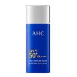 AHC UV Capture Plus Pure Mild Sun Cream 50ml (SPF50+ PA++++), Non-sticky, Skin-soothing, Moisturizing Sunblock with Plant-derived Centella Ssiatica and Green Tea Extract _ Made in Korea