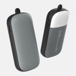 IRIVER Portable LED Hand Warmer & Power Bank HW-ID52 – 5200mAh Large Capacity, Double Sided Heating, Warm Control, LED Mood Lamp 