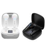 IRIVER True Wireless Stereo Earphones IB-D1010BT – Ergonomic Semi-Open Design Earbuds, Bluetooth 5.1, 13mm Dynamic Driver, IPX4 Water-Resistant, Touch Control, Auto Pairing