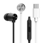 iRiver C-Type Earphone ISE-503C, high quality sound canal type wired earphone, phone call, remote control control, cord tangle prevention, aluminum material