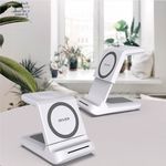 iRiver 3IN1 High-Speed Wireless Charger ITC-FN31, simultaneous charging of Apple Watch, mobile phone, AirPods, Galaxy Buds, MagSafe support, 